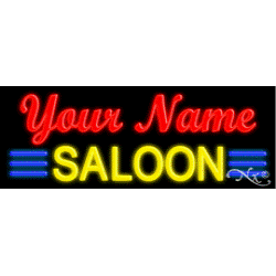 Custom Saloon Neon Sign