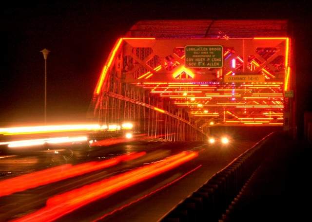 Neon Bridges Aglow