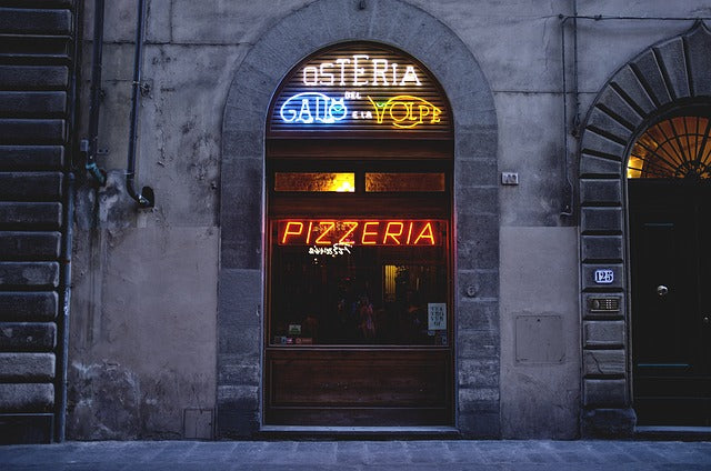 Celebrating Pizza Month with Neon Signs