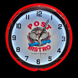 Custom Neon Clock 19" - Add Your Own Artwork