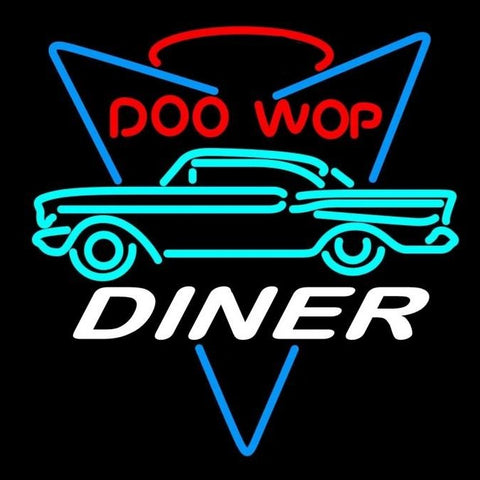 Doo Wop Diner Neon Sign