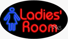 Ladies&#39; Room Neon Sign