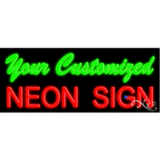 Custom Neon Sign Two Line