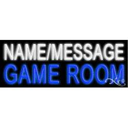 Custom Neon Game Room Sign