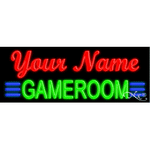 Custom Neon Gameroom Sign