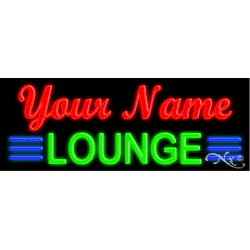 Custom Neon Lounge Sign