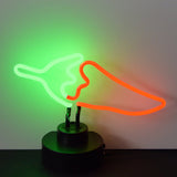 Chili Pepper Neon Light Sign Sculpture