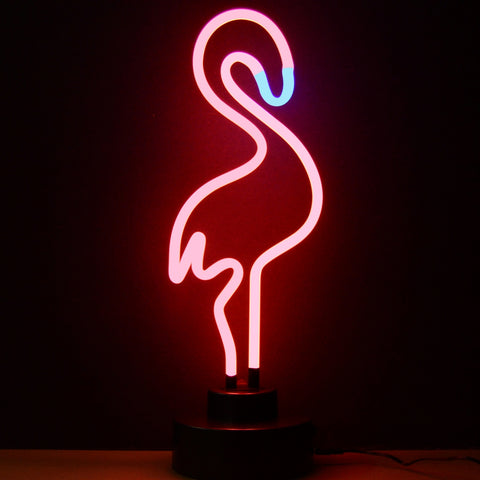 Flamingo Neon Light Sign Sculpture