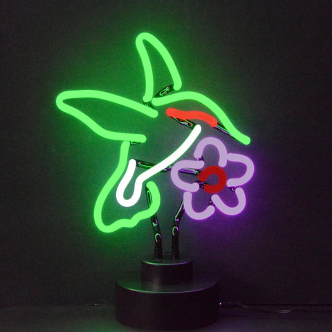 Hummingbird Bird Neon Light Sign Sculpture