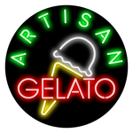 Artisan Gelato Neon Sign