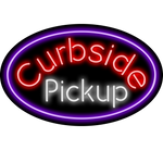 Curbside Pickup Neon Sign