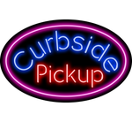 Curbside Pickup Neon Sign