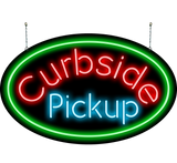 Curbside Pickup Neon Sign