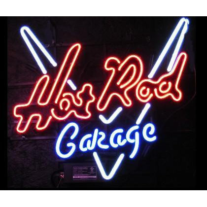 Hot Road Garage Neon Sign for Bar