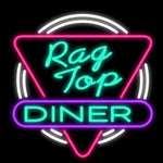 Rag Top Diner Neon Sign