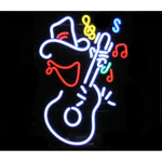 Cowboy with Guitar Neon Bar Sign