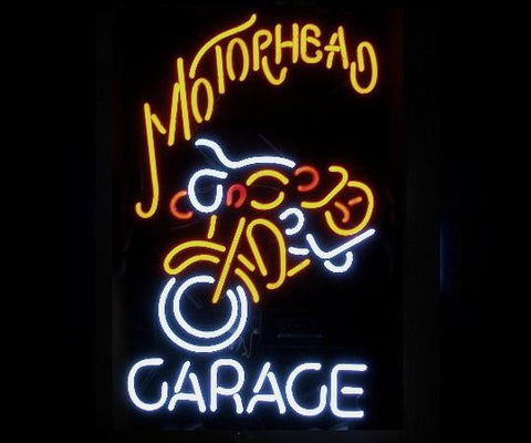 Motorhead garage neon sign
