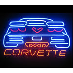 C7 Corvette Neon Sign Back View