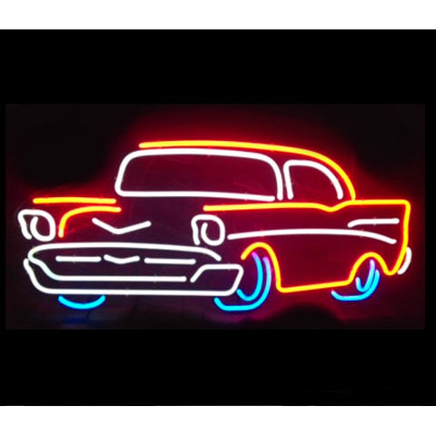 57 Chevy Neon Sign Light-Bar Neon Signs-Fire House Neon Signs