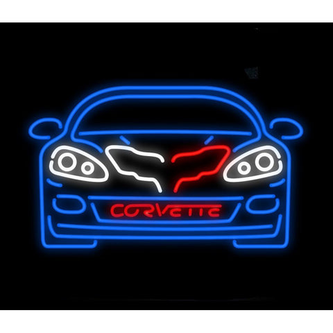 c6 Corvette Neon Bar Sign Light
