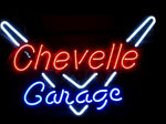 Chevelle Garage Neon Sign