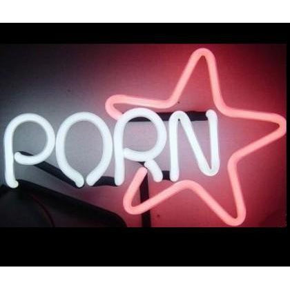 Porn Star Neon Light Sign Sculpture