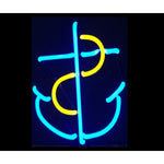 Boat Anchor Neon Sculpture