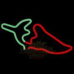 Chili Pepper Neon Light Sign Sculpture - Neon Sculptures