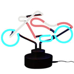 Motorcycle Chopper II Neon Light Sign Sculpture