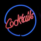 Cocktails Neon Light Sign Sculpture