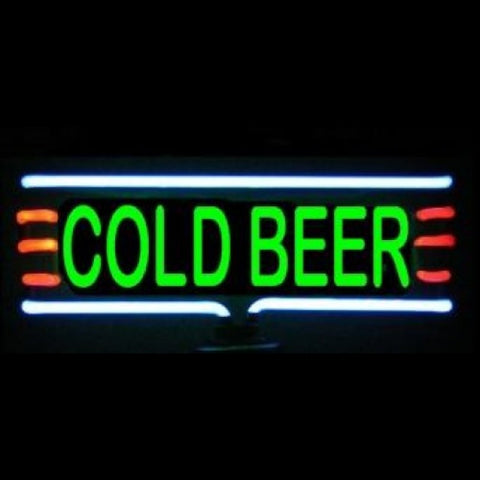 Cold Beer Neon Light Sculpture