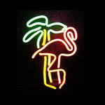 Flamingo Neon Light Sign Sculpture