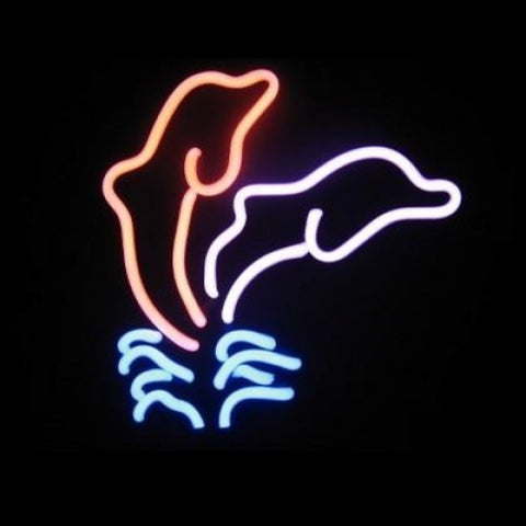 Dolphin Neon Light Sign Sculpture - Neon Sculptures