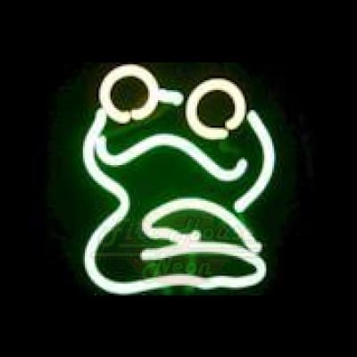 Frog Neon Light Sign Sculpture - Neon Sculptures