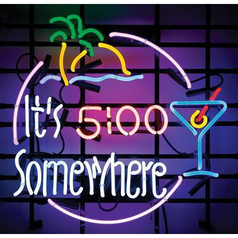 It's 5:00 Somewhere neon bar sign