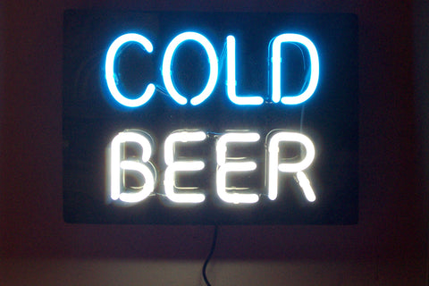 Cold Beer Neon Sign