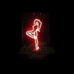 Nude Stripper Neon Light Sign Sculpture - Neon Sculptures