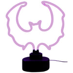 Bat neon sculpture desk sign