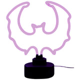 Bat neon sculpture desk sign