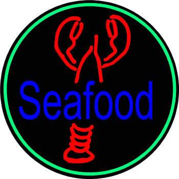Lobster Shack Seafood Neon Sign-Business Neon Signs-Fire House Neon Signs