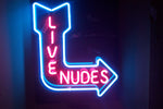 Live Nudes Neon Sign 