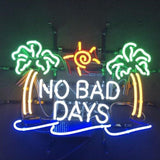 No Bad Days Neon Bar Sign Light